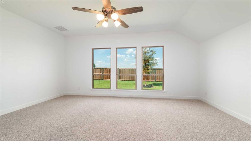 Spacious, unfurnished interior of a new home in Trinity Falls 50', McKinney (Image 12).