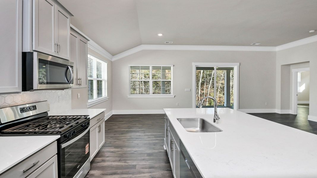 Furnished interior view inside a new home in Livingston Woods, Irmo (Image 12).