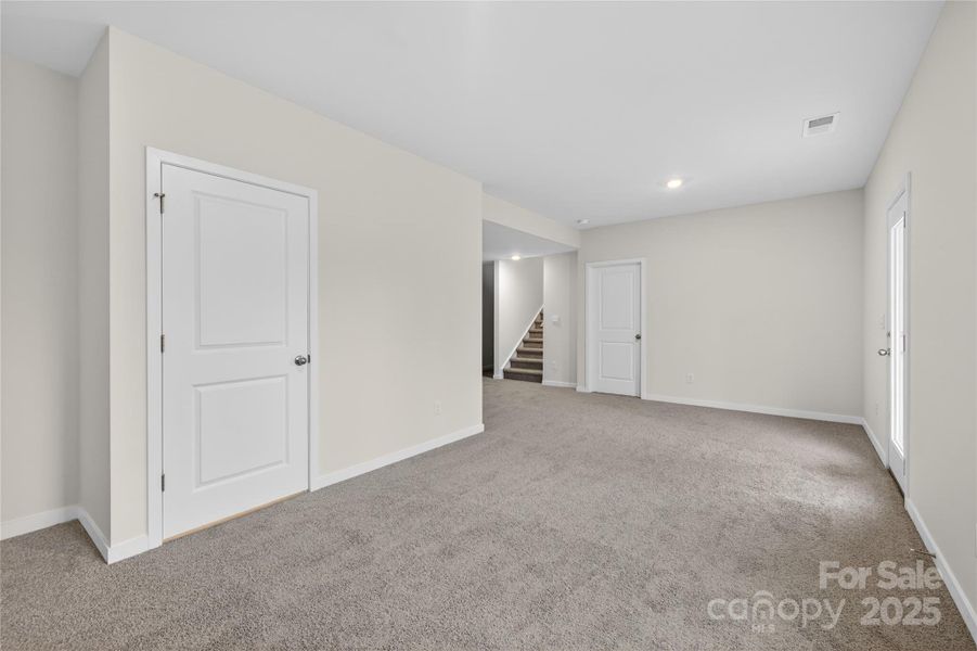 Spacious, unfurnished interior of a new home in Lakeshore at Windstone, Mooresville (Image 22).