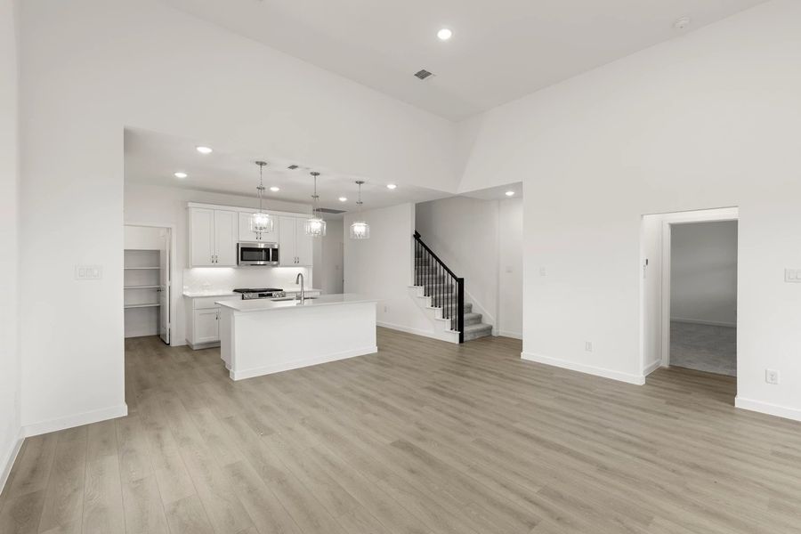 Open Kitchen-Dining Room Representative Photo