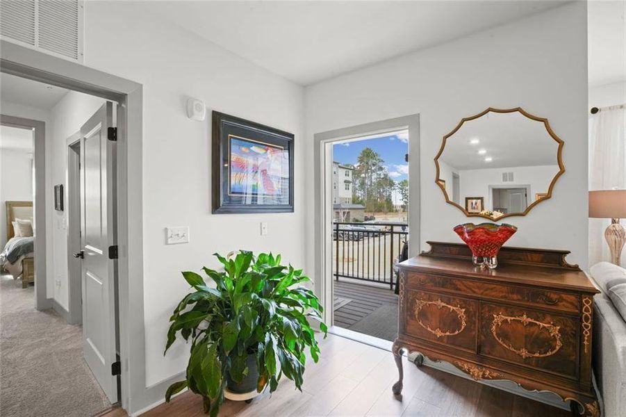 Furnished interior view inside a new home in , Cumming (Image 18).