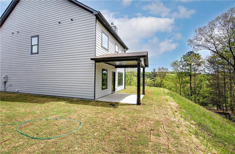 Exterior details and patio area of a home in , Cartersville (Image 4).
