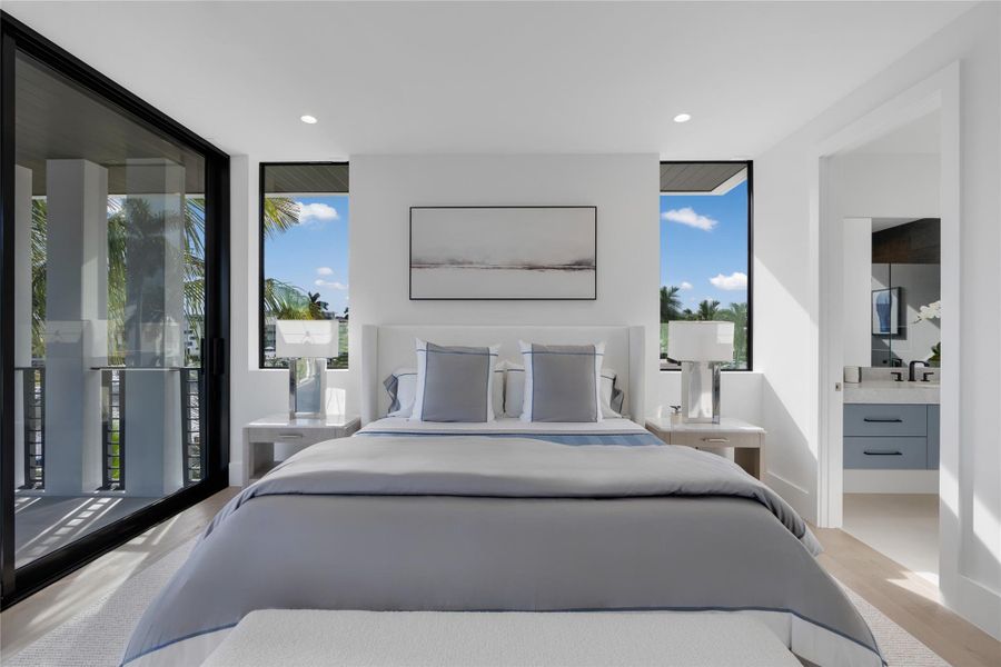 Furnished interior view inside a new home in , Fort Lauderdale (Image 5). Furnished interior view inside a new home in , Fort Lauderdale (Image 5).