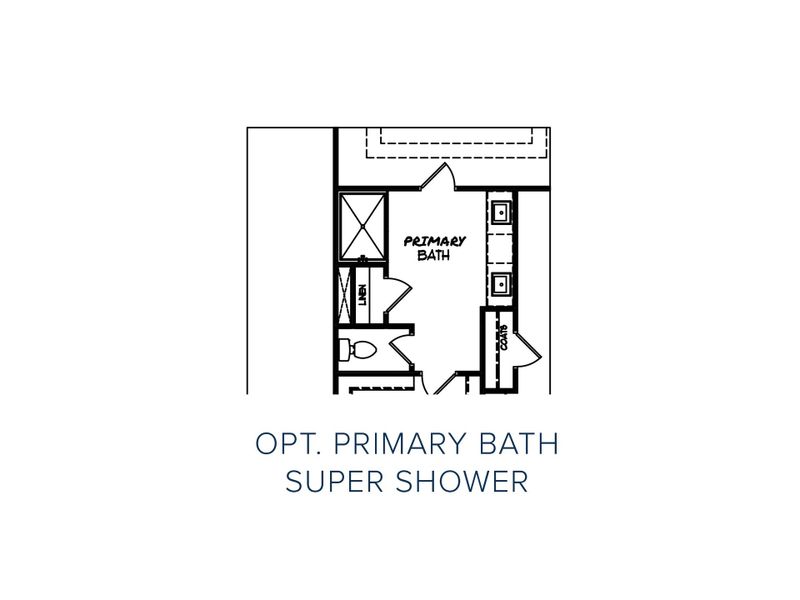 2D floor plan layout for the The Rosewood by My Home Communities in Legends at Old Monroe, Monroe, GA (Image 5).