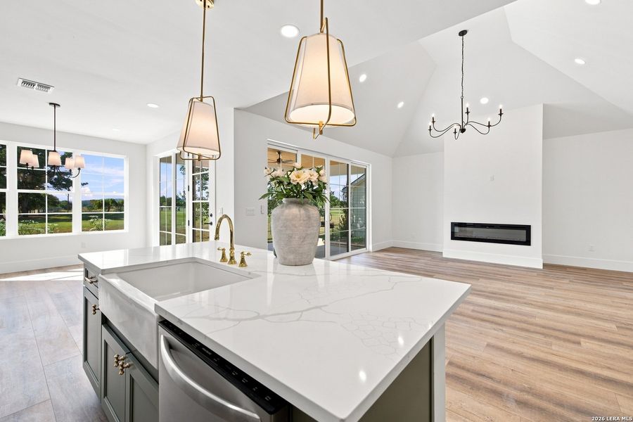 Furnished interior view inside a new home in , Bandera (Image 12). Furnished interior view inside a new home in , Bandera (Image 12).