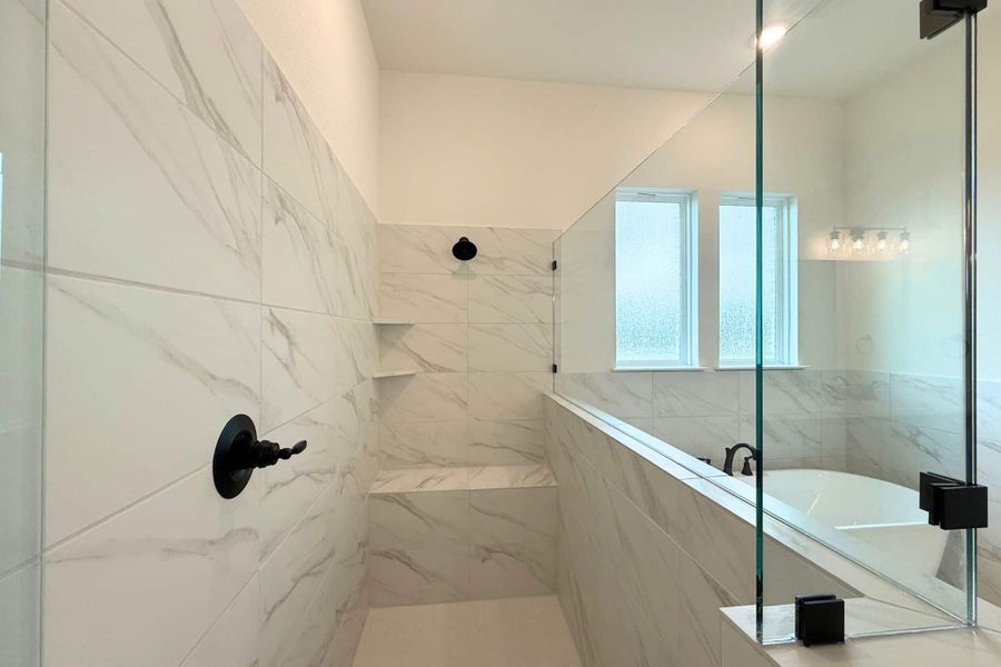 Close-up of interior finishes inside a home in Heights at San Gabriel, Georgetown (Image 14).