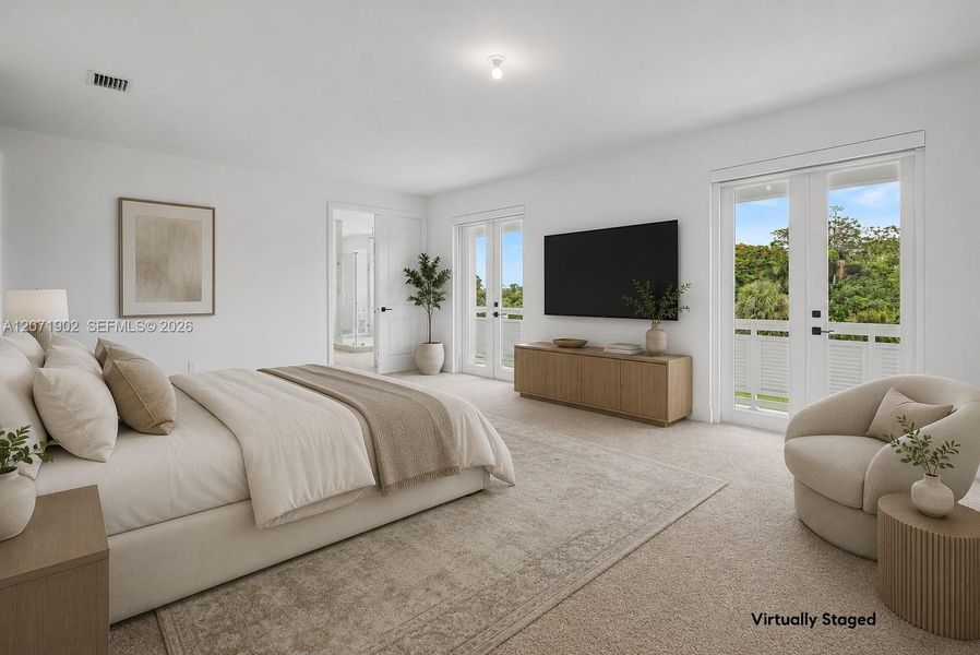 Furnished interior view inside a new home in , Davie (Image 14).