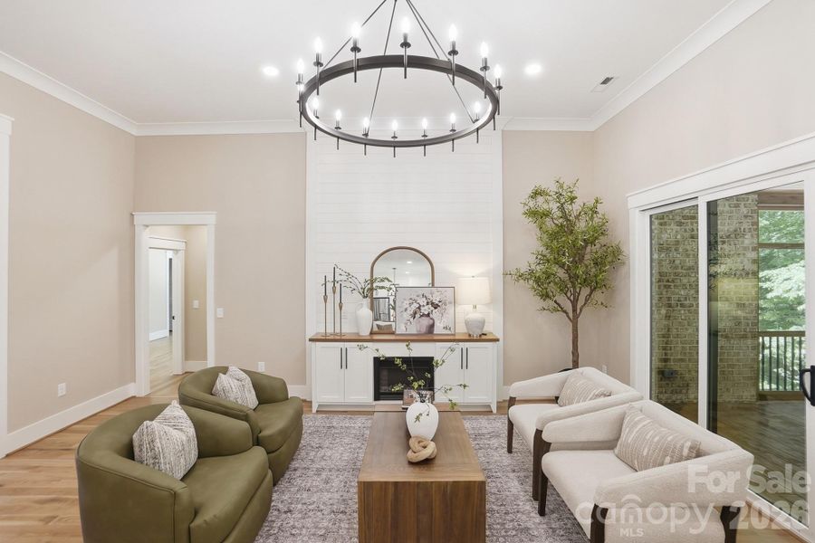 Furnished interior view inside a new home in , Marshville (Image 15).