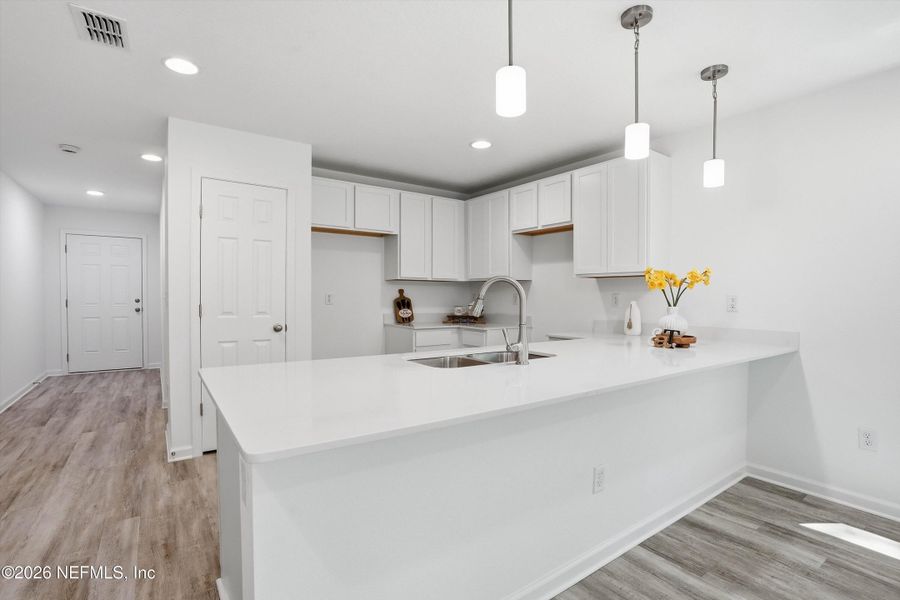 Furnished interior view inside a new home in , Jacksonville (Image 9).