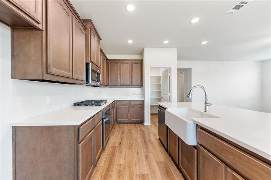 Furnished interior view inside a new home in Northstar, Haslet (Image 12).