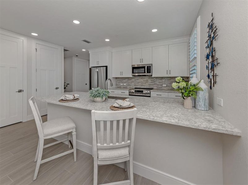 Furnished interior view inside a new home in , Venice (Image 5).