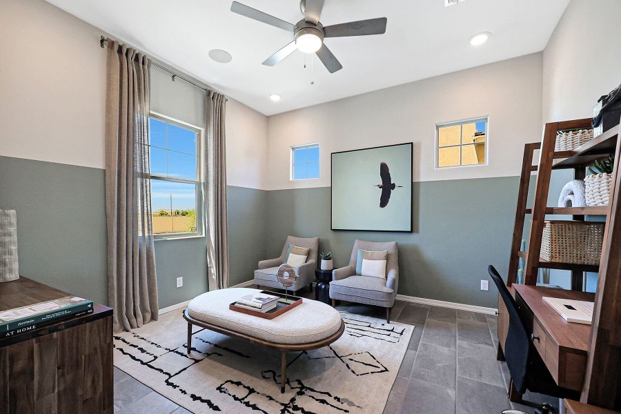Representative furnished interior of a home built from the Revere by Mattamy Homes in Empire Pointe, Queen Creek (Image 31). Representative furnished interior of a home built from the Revere by Mattamy Homes in Empire Pointe, Queen Creek (Image 31).