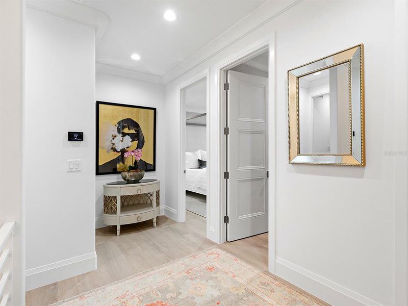 Furnished interior view inside a new home in , Sarasota (Image 43).