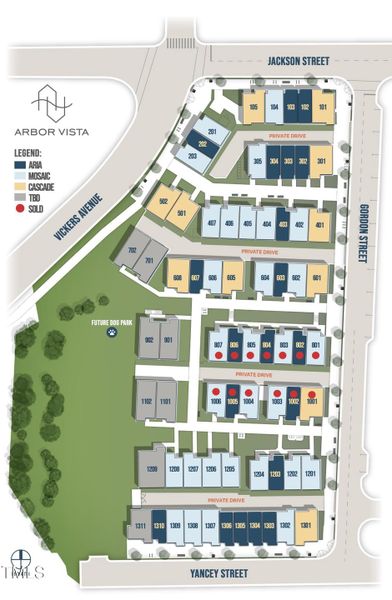 Arbor Vista Site Map