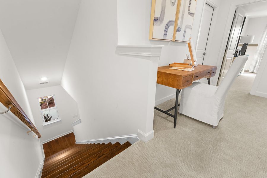 Representative furnished interior of a home built from the The Seashore Multigen by Chesapeake Homes in Coastal Club of the Carolinas, Calabash (Image 40).