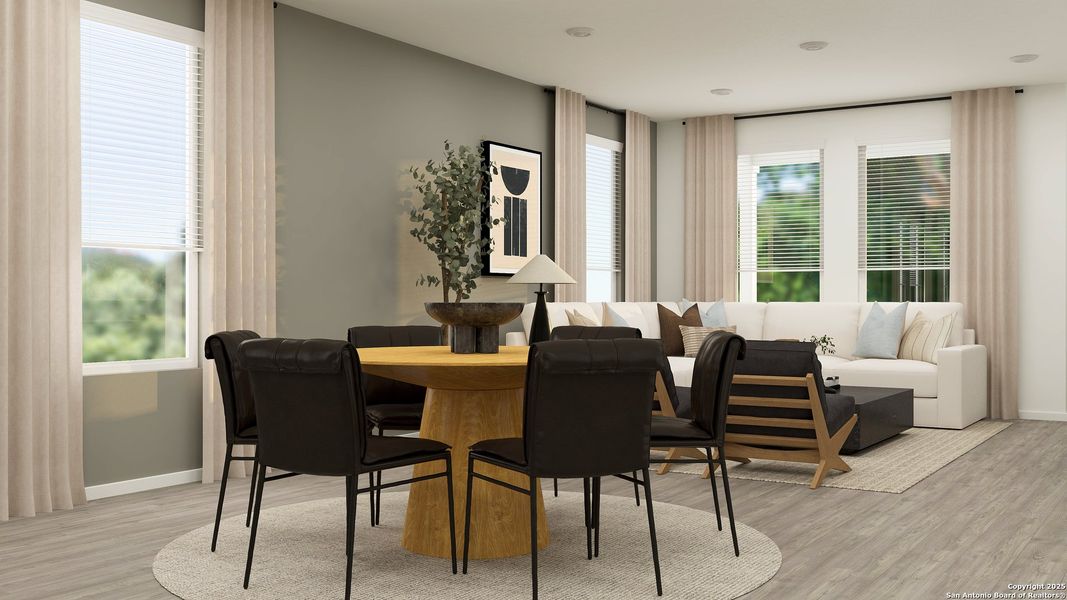 Furnished interior view inside a new home in Kyndwood, New Braunfels (Image 17). Furnished interior view inside a new home in Kyndwood, New Braunfels (Image 17).