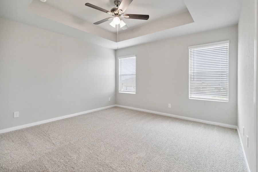 Representative unfurnished interior of a home built from the Duplex 5736 by TwoTen Communities in Emma Park, Buda (Image 17). Representative unfurnished interior of a home built from the Duplex 5736 by TwoTen Communities in Emma Park, Buda (Image 17).