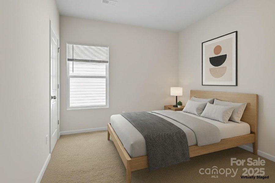 Furnished interior view inside a new home in , Statesville (Image 6).