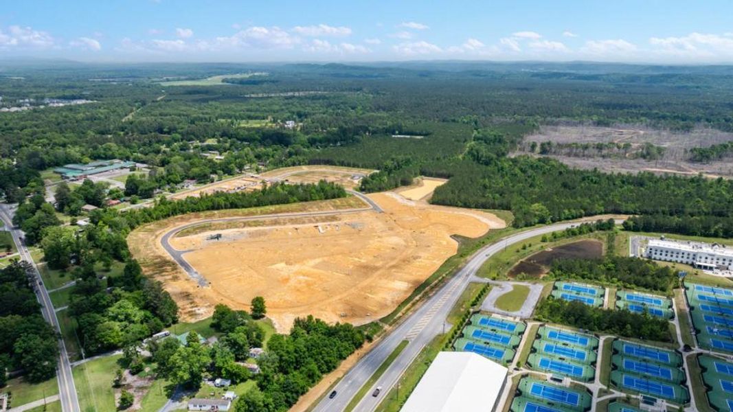 Site preparation for new homesites in Northberry, Rome (Image 29). Site preparation for new homesites in Northberry, Rome (Image 29).