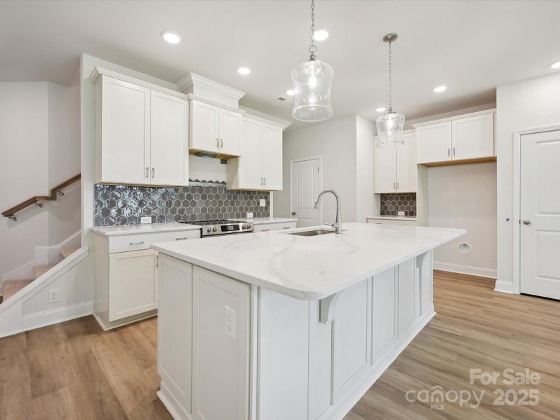 Furnished interior view inside a new home in Westview Towns, Waxhaw (Image 6).