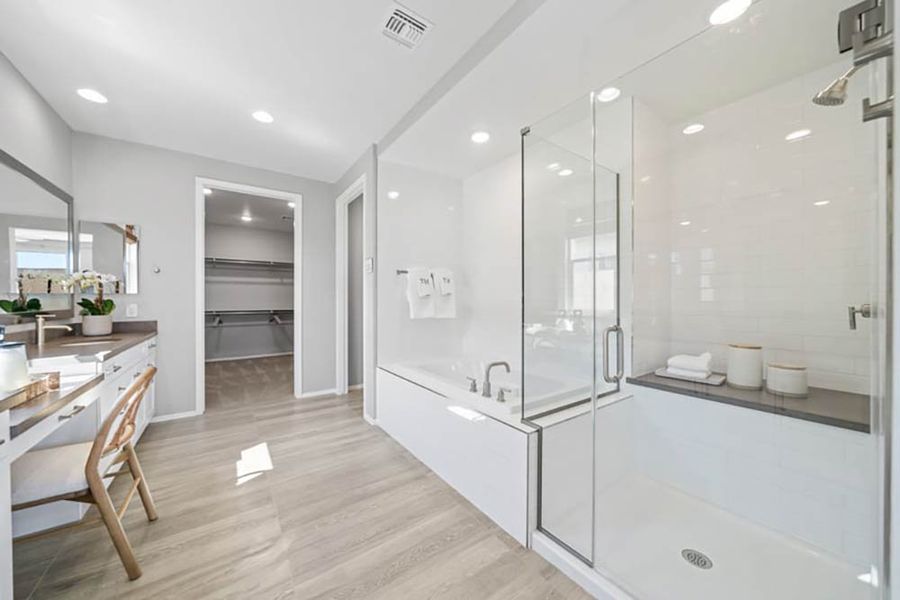 Representative furnished interior of a home built from the Powell by Taylor Morrison in Ovation at Meridian 55+, Queen Creek (Image 18). Representative furnished interior of a home built from the Powell by Taylor Morrison in Ovation at Meridian 55+, Queen Creek (Image 18).