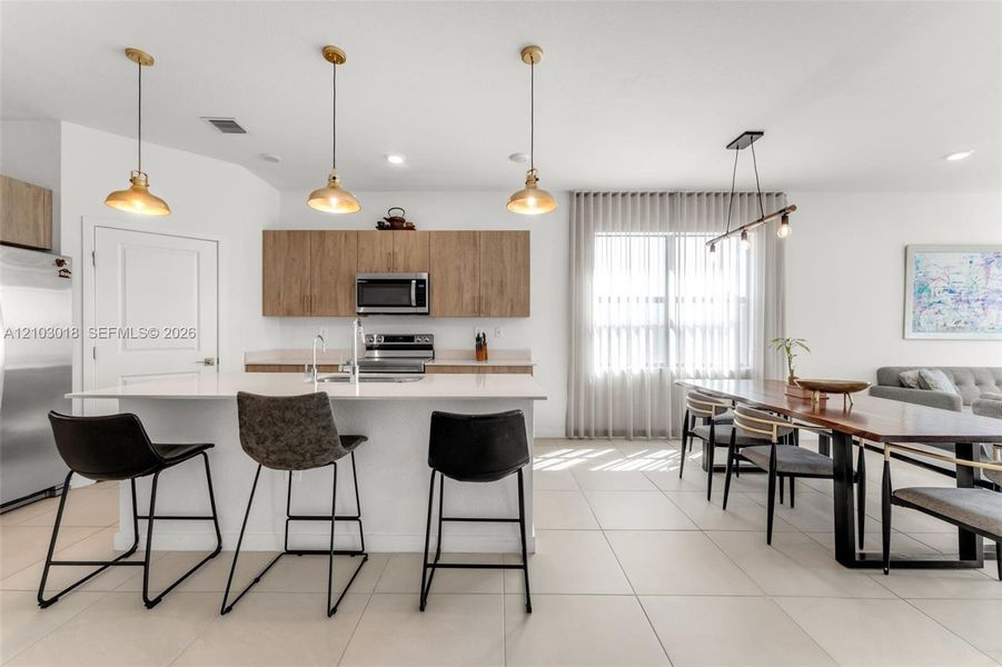 Furnished interior view inside a new home in , Homestead (Image 25).