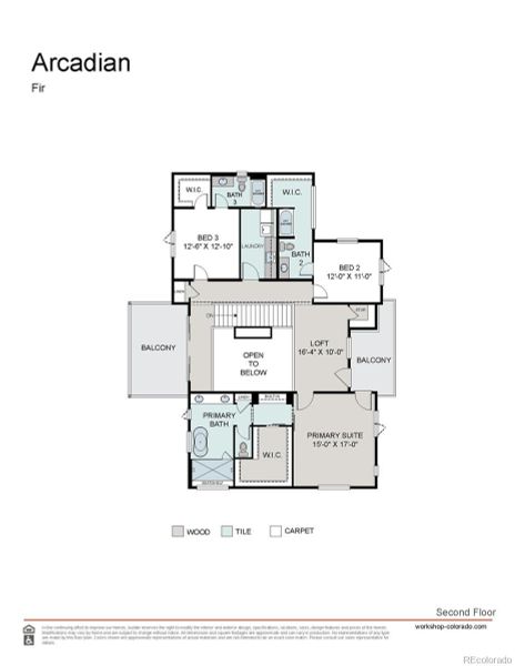 2D floor plan layout of this home in , Golden, CO (Image 4).