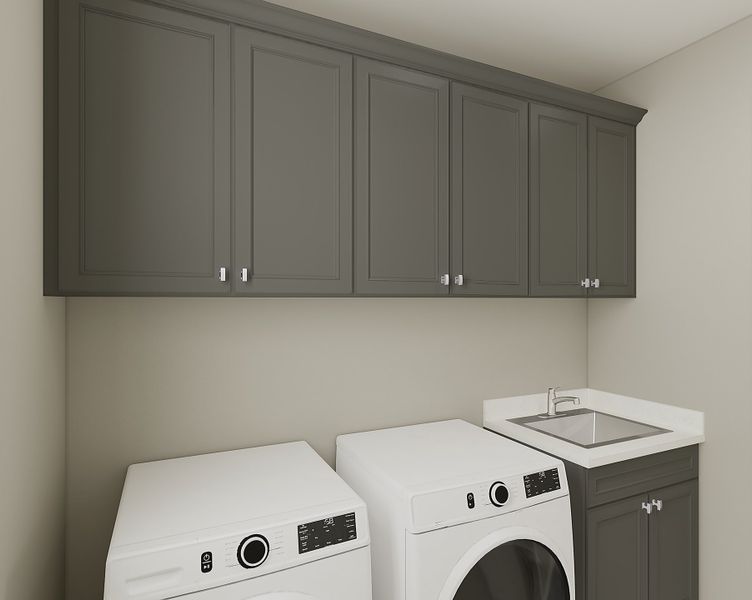 Representative interior finishes for a home built from the Azalea Plan 3005 by Tri Pointe Homes in Waterston Central, Gilbert (Image 15).