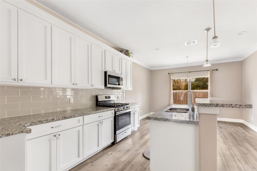 Furnished interior view inside a new home in , Dayton (Image 9).
