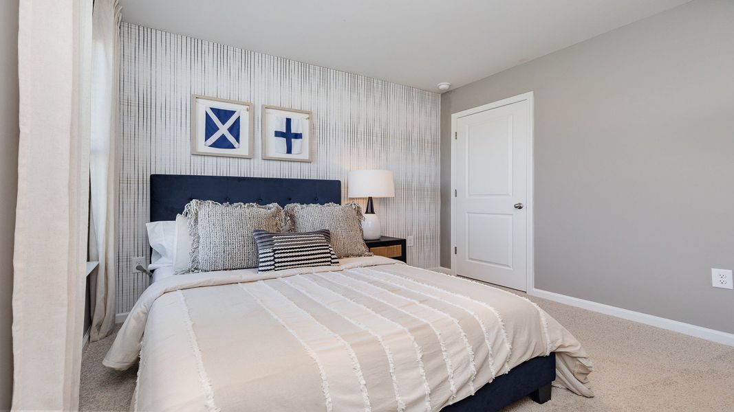 Furnished interior view inside a new home in The Meadows at Wildwood Village, Shallotte (Image 22).
