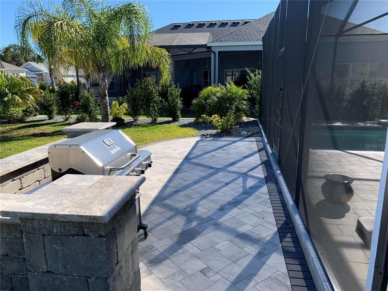 Exterior details and patio area of a home in , The Villages (Image 14).