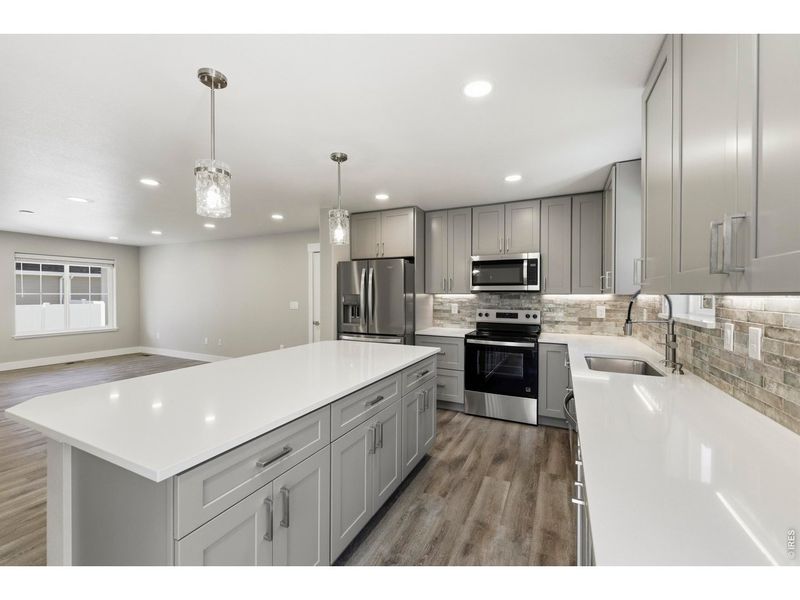 Furnished interior view inside a new home in , Loveland (Image 9).