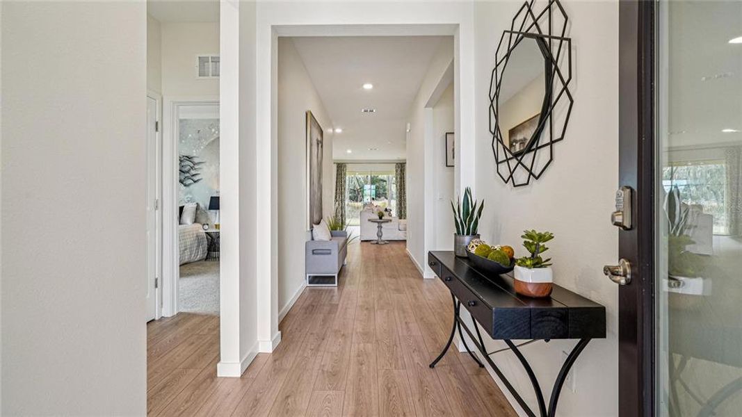 Furnished interior view inside a new home in Twisted Oaks, Wildwood (Image 5).