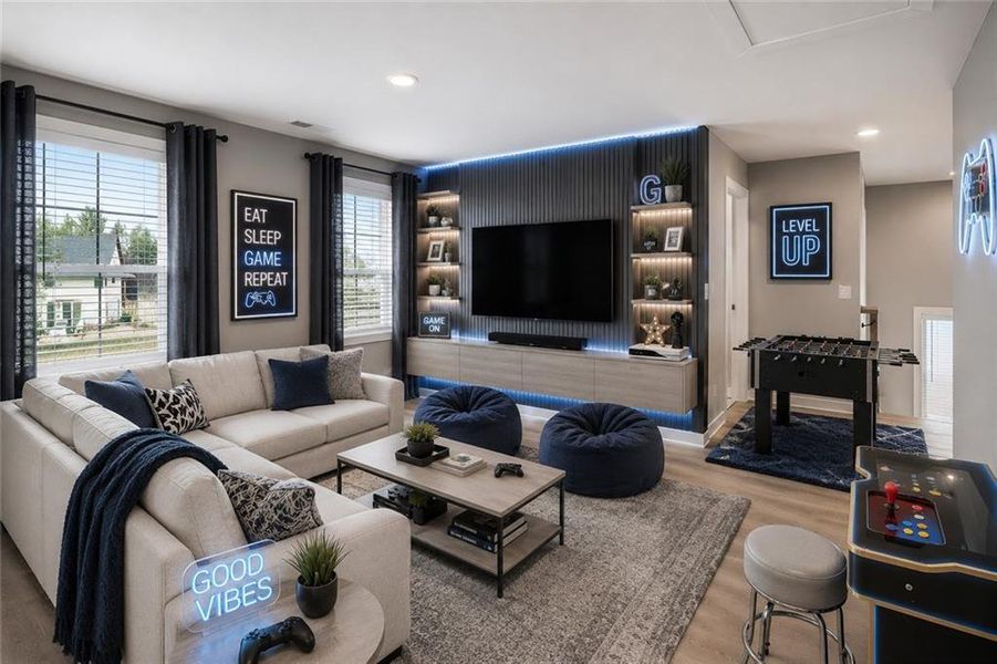 Furnished interior view inside a new home in , Villa Rica (Image 29).
