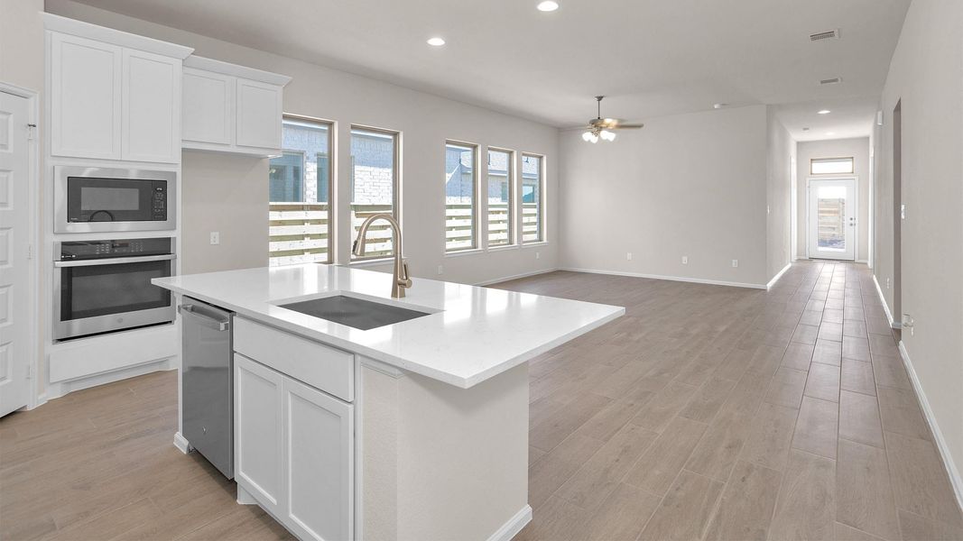 Furnished interior view inside a new home in Austin Point, Richmond (Image 4).