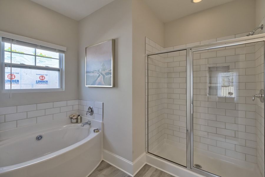 Representative furnished interior of a home built from the Wisteria II by Great Southern Homes in Briarfield, Conway (Image 34).