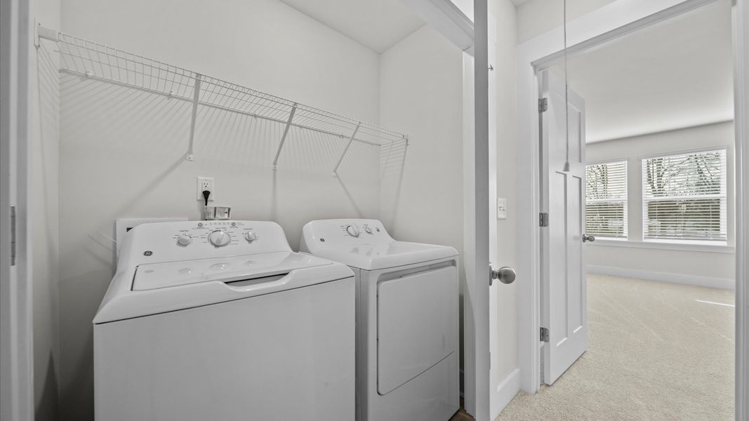 Furnished interior view inside a new home in Ransdell Pointe, Spartanburg (Image 19).