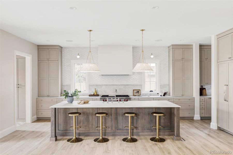 Furnished interior view inside a new home in , Denver (Image 8).