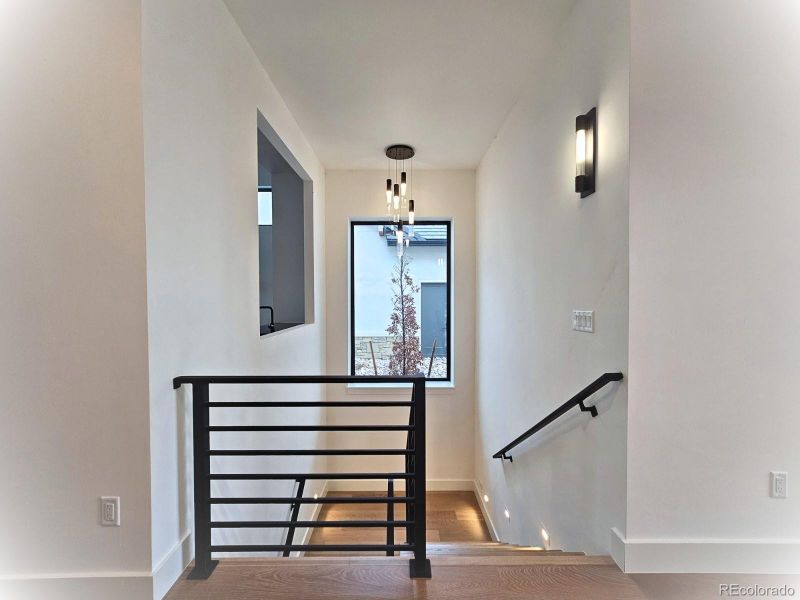 Slick staircase that transitions seamlessly