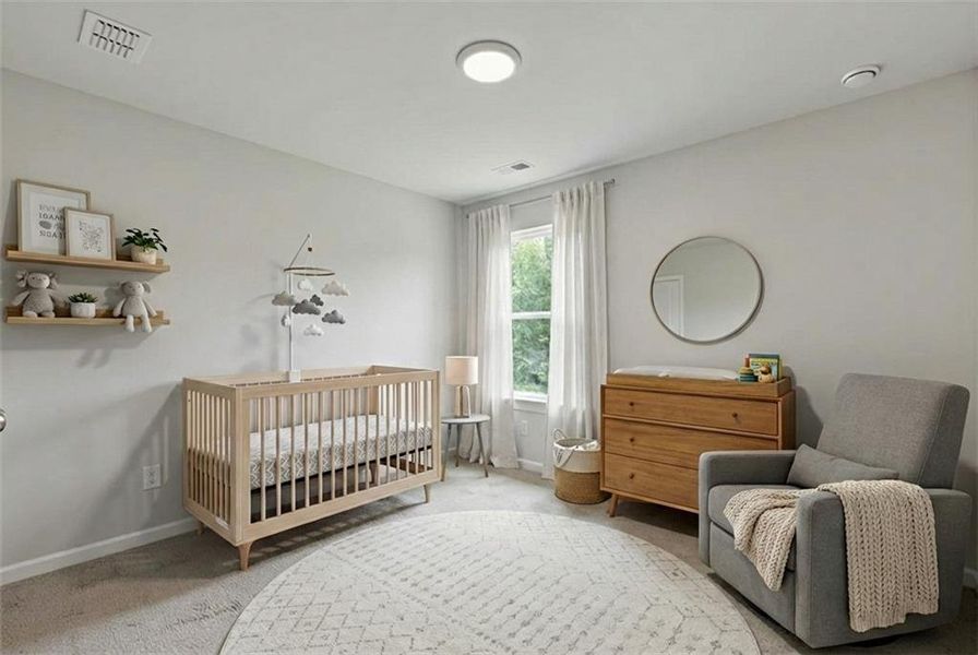 Furnished interior view inside a new home in High Shoals, Dallas (Image 9).