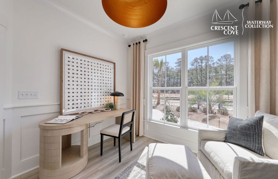 Representative furnished interior of a home built from the Vanderbilt - Waterway Collection by Pulte Homes in Crescent Cove, Myrtle Beach (Image 13).