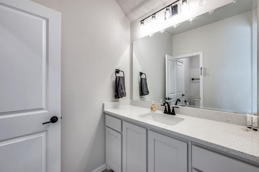 Furnished interior view inside a new home in Glenwood Meadows, Denton (Image 13).