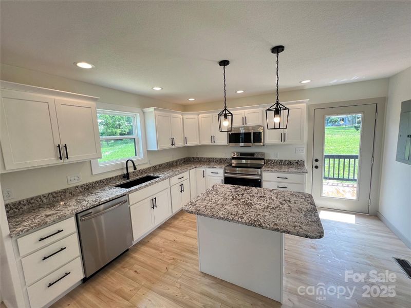 Furnished interior view inside a new home in , Asheville (Image 5).