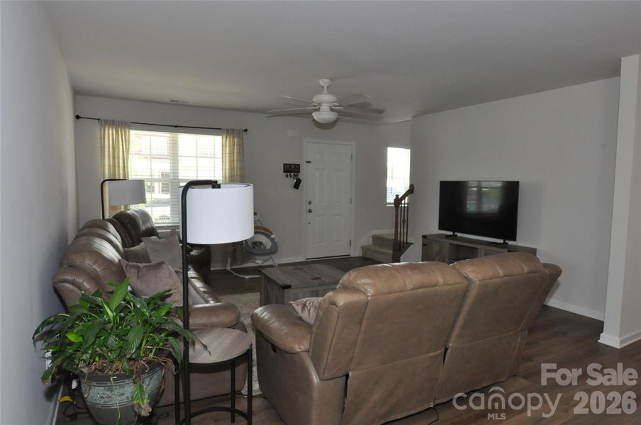 Furnished interior view inside a new home in Walkers Mill, Edgemoor (Image 11). Furnished interior view inside a new home in Walkers Mill, Edgemoor (Image 11).