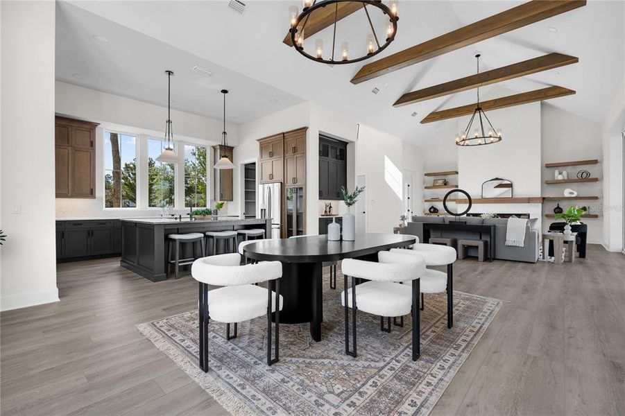Furnished interior view inside a new home in , Newberry (Image 3).