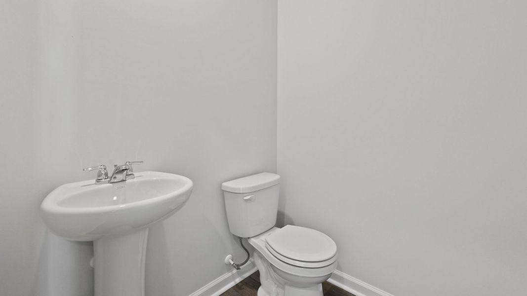 Representative unfurnished interior of a home built from the GALEN by D.R. Horton in Lakeview at Kitfield, Moncks Corner (Image 19).