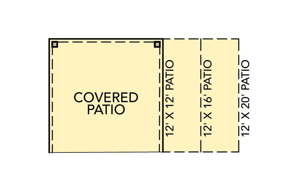 2D floor plan layout for the Manor by Kerley Family Homes in Sawmill Creek, Austell, GA (Image 8).
