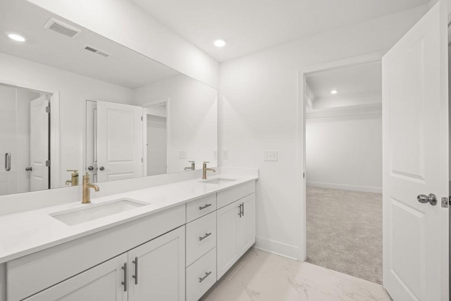 Furnished interior view inside a new home in Willow Creek, Watkinsville (Image 17).