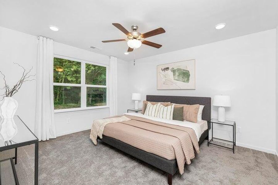 Furnished interior view inside a new home in , Johns Island (Image 6).