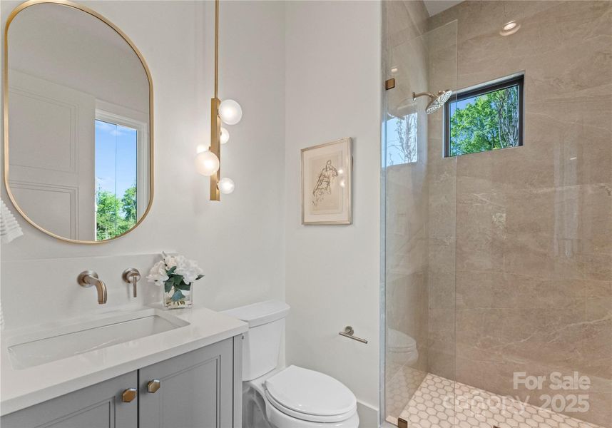 Furnished interior view inside a new home in , Charlotte (Image 18).